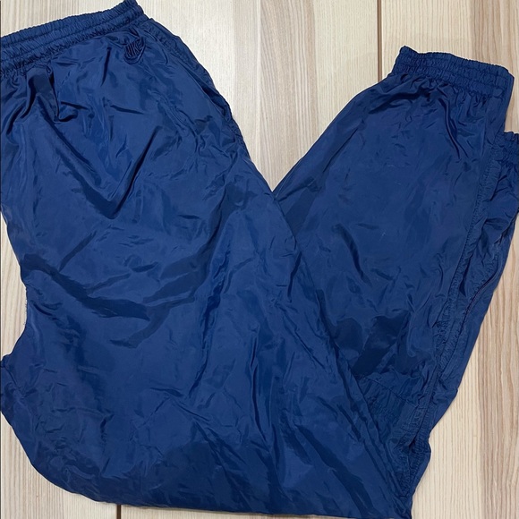 Vintage 90s Nike Blue Grey Tag Windbreaker‎ Pants - Picture 1 of 9